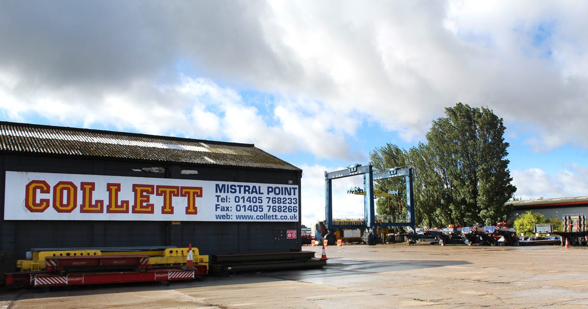 Collett Goole Heavy Lift Depot