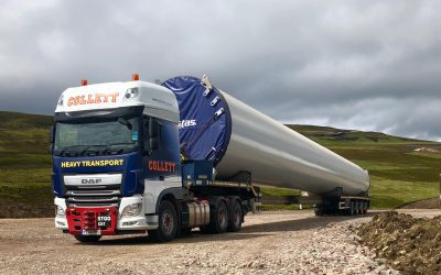 Collett Complete Dorenell Wind Farm Deliveries