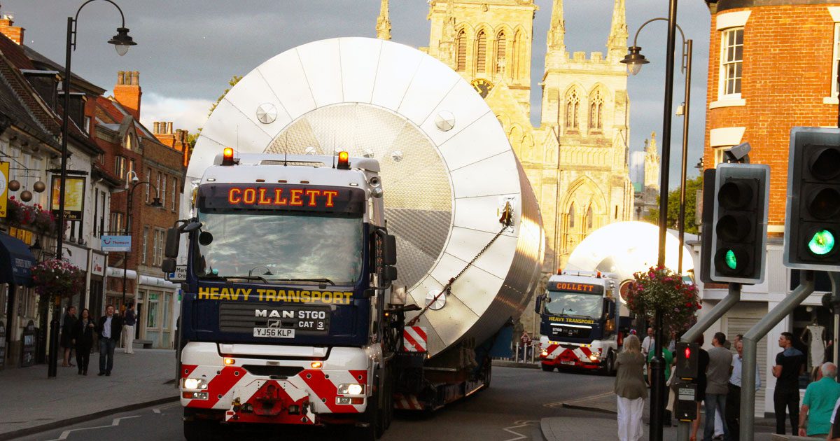 Collett Transporting an Abnormal Load