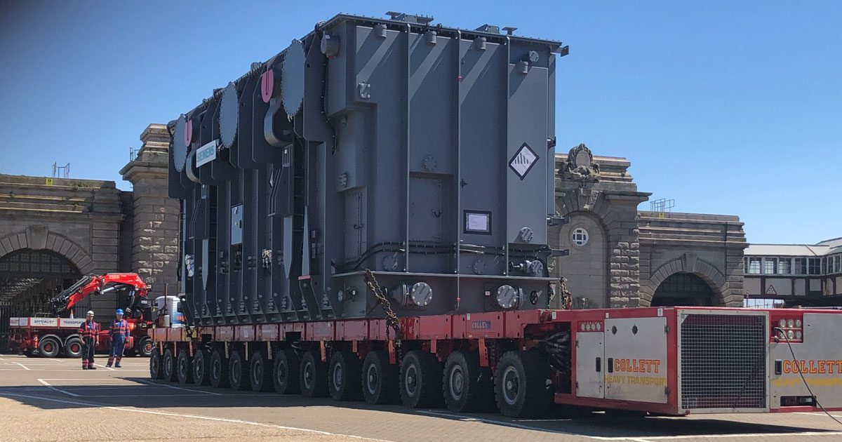 SPMT Transformer Transport