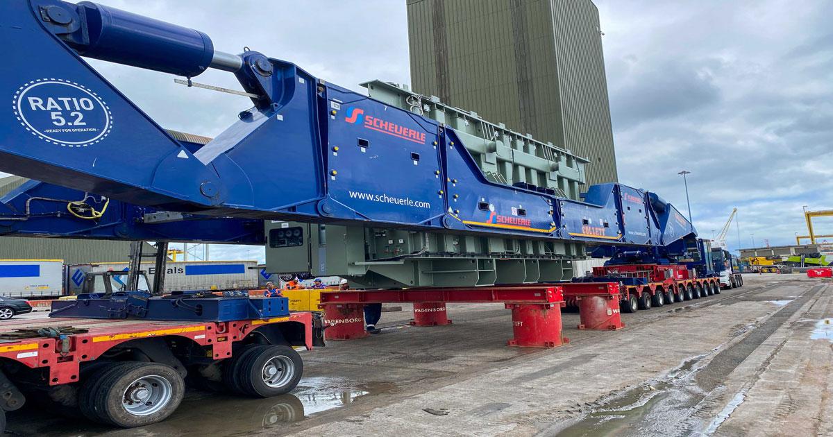 Collett Deliver Transformer to Corduff Substation