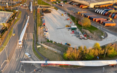 441 Wind Turbine Components Delivered to North Kyle Wind Farm