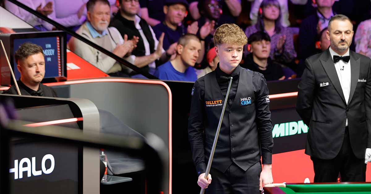 Stan Moody 26-27 O4 Stan Moody during the 2025/26 professional snooker season